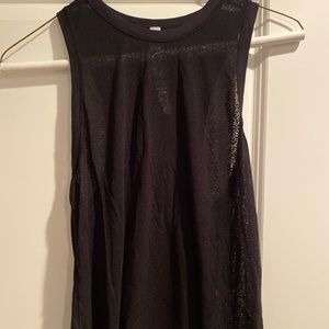 Lululemon black Tank Top. Size 6